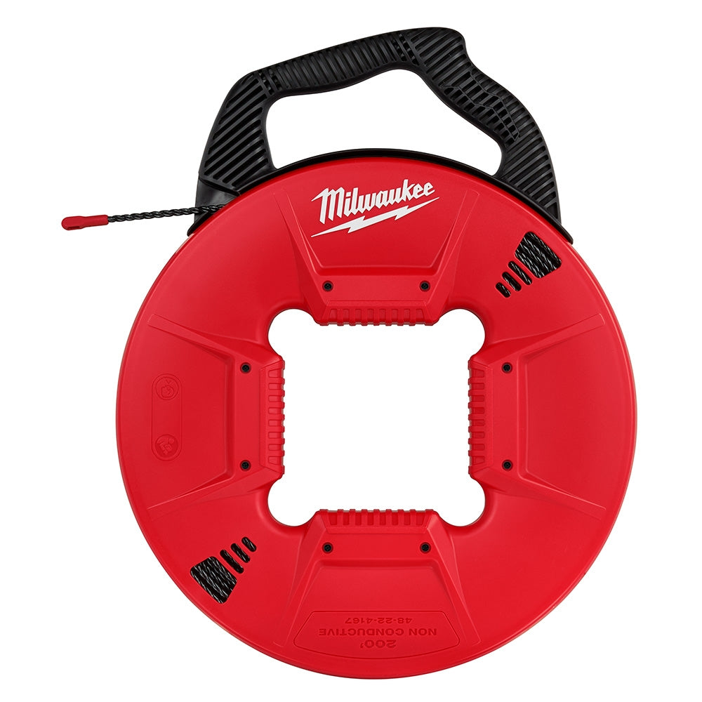 Milwaukee 48-22-4167 200 Polyester Fish Tape w/ Non-conductive Tip