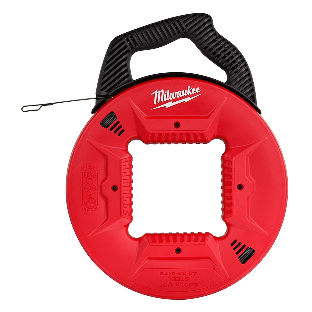 Milwaukee 48-22-4178 240' 1/8" Steel Fish Tape