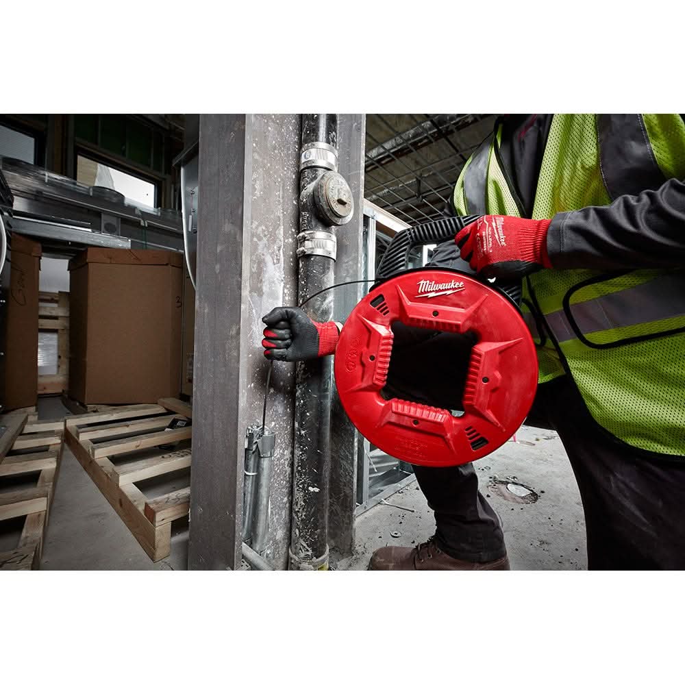 Milwaukee 48-22-4185 100' 1/4" Steel Fish Tape