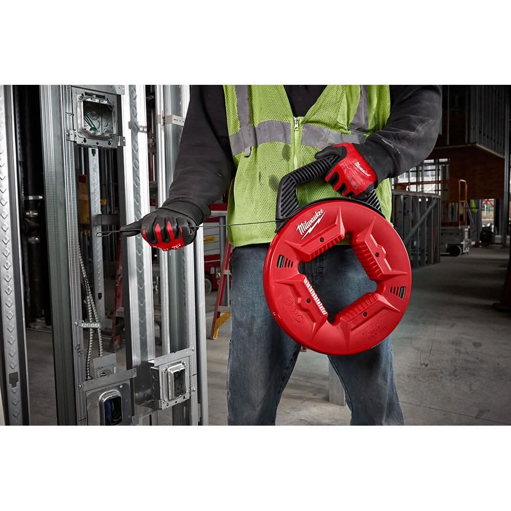 Milwaukee 48-22-4185 100' 1/4" Steel Fish Tape