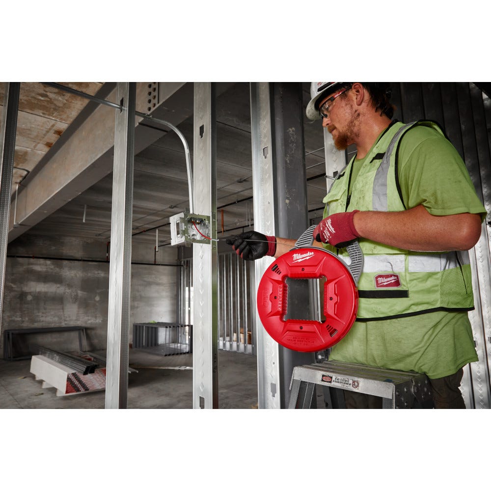 Milwaukee 48-22-4186 120-ft. 1/8-in. Stainless Steel Fish Tape