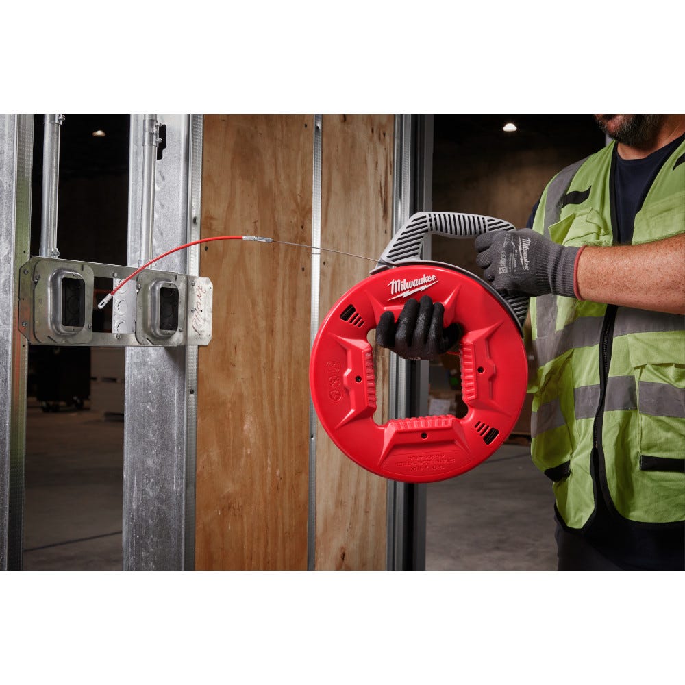 Milwaukee 48-22-4186 120-ft. 1/8-in. Stainless Steel Fish Tape
