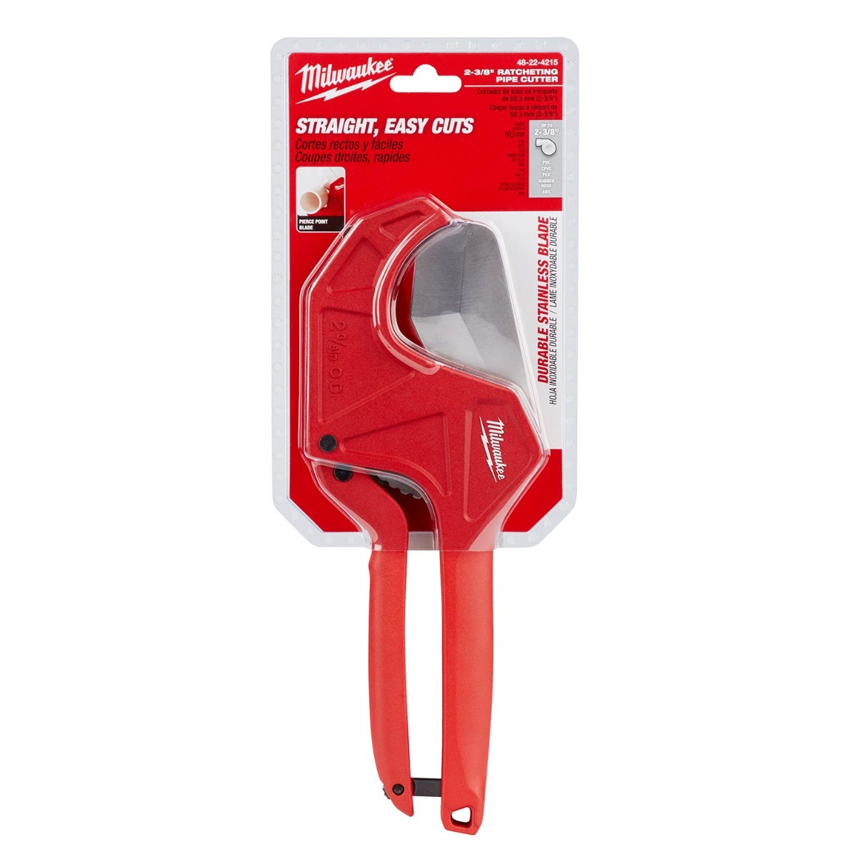Milwaukee 48-22-4215 Ratcheting 2-3/8-in. Pipe Cutter