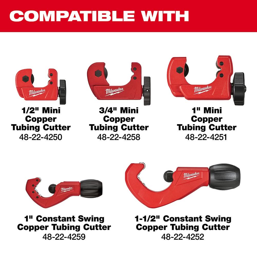Milwaukee 48-22-4256 2-Piece Replacement Cutter Wheels