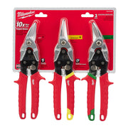 Milwaukee 3 Piece Aviation Snip Set