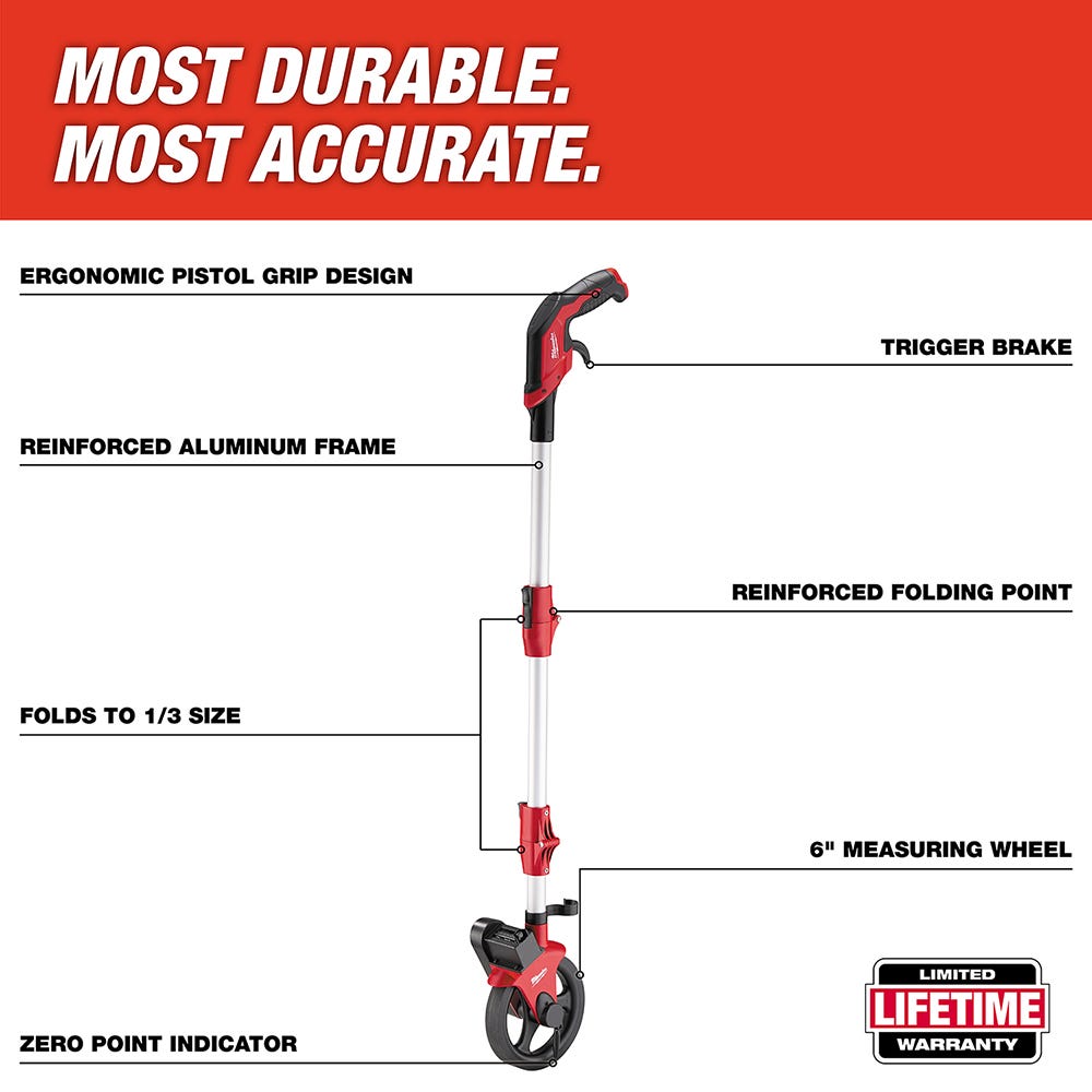 Milwaukee 48-22-5006 6" Measuring Wheel