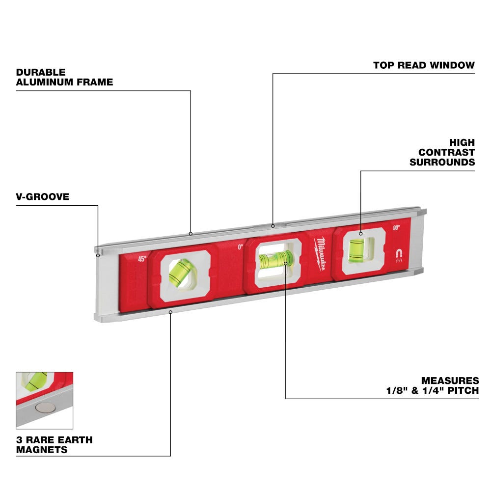 Milwaukee 48-22-5106 10" Torpedo Level