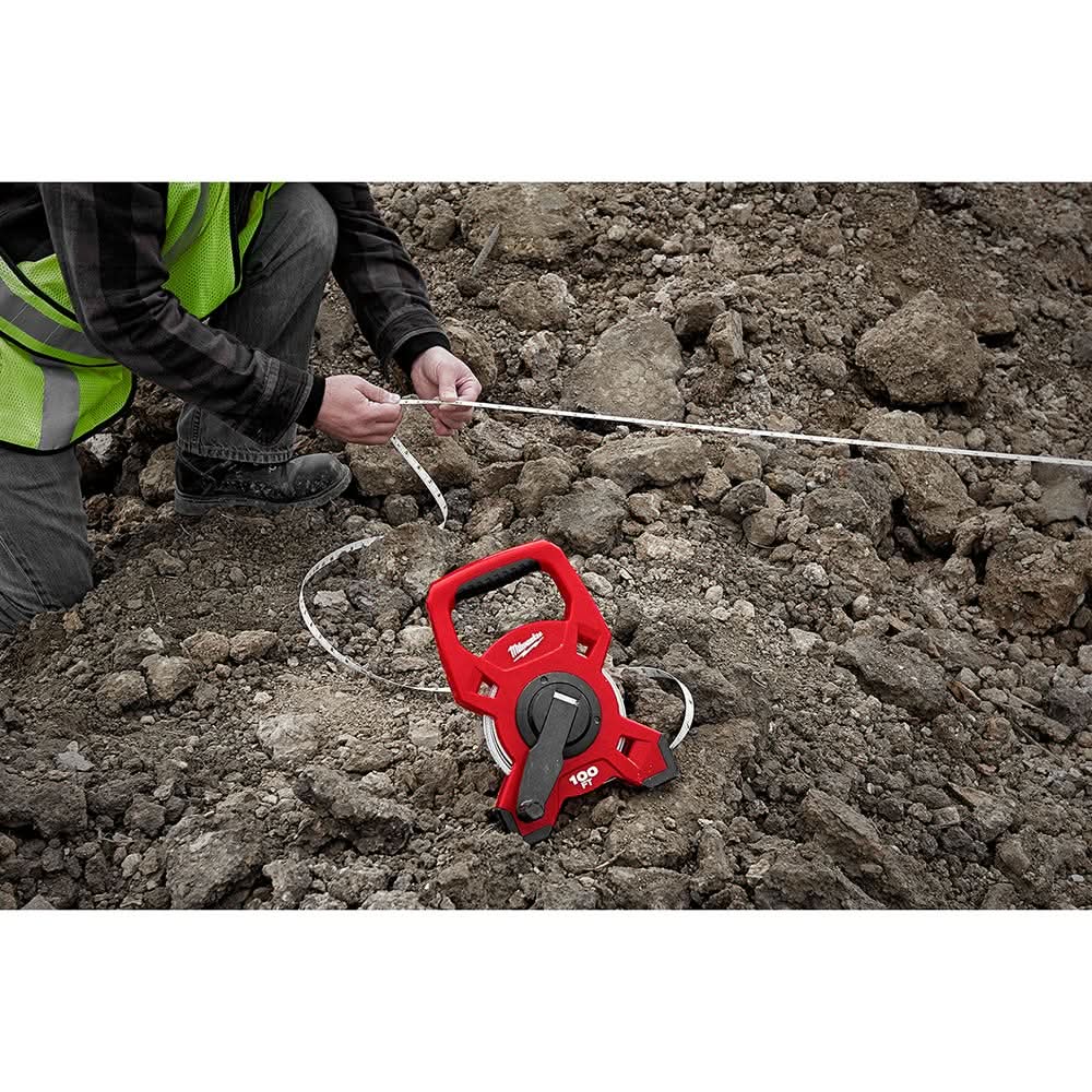 Milwaukee 48-22-5302 200Ft Fiberglass Open Reel Long Tape – Tool Nut