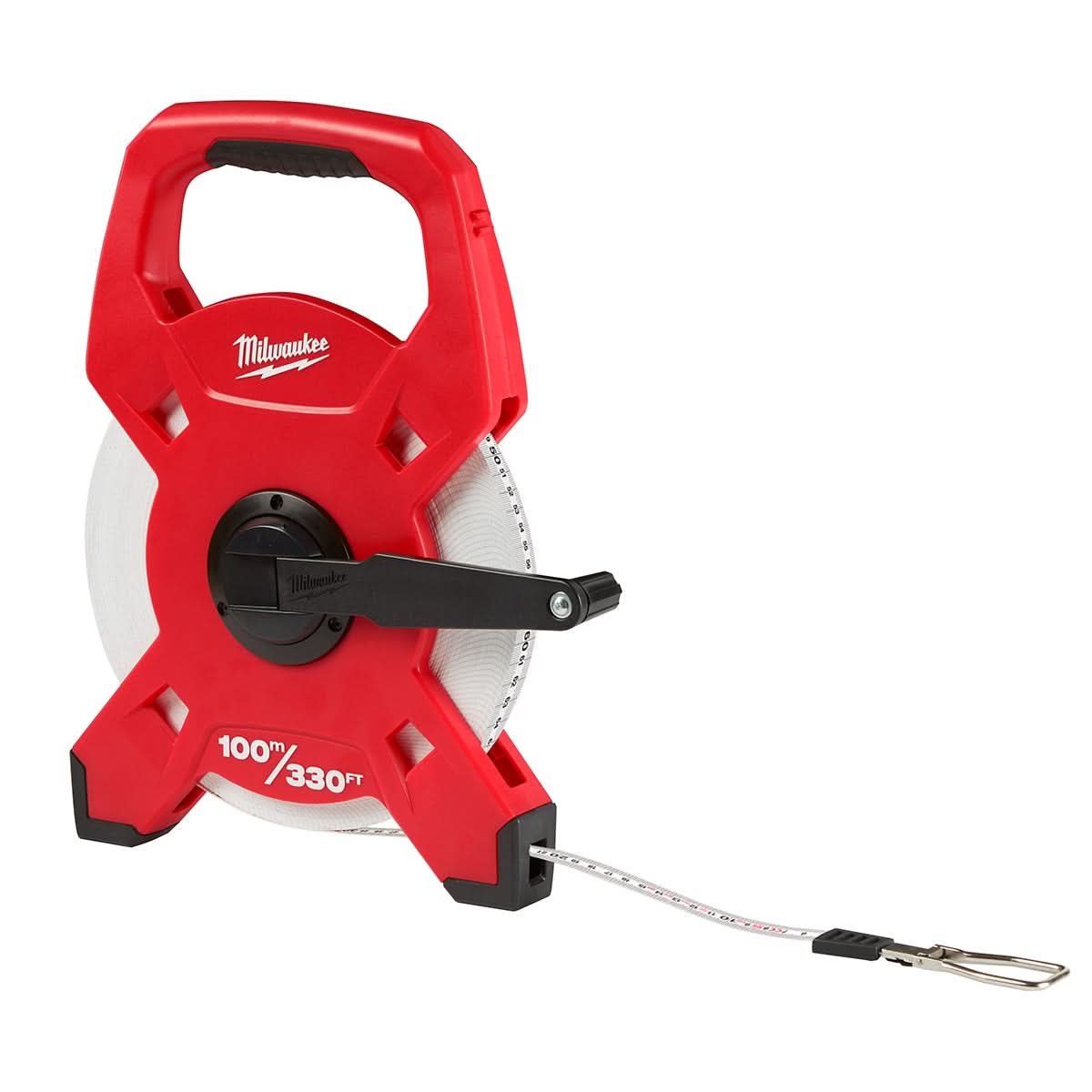 Milwaukee 48-22-5310 Fiberglass 100m/330ft Open Reel Long Tape Measure