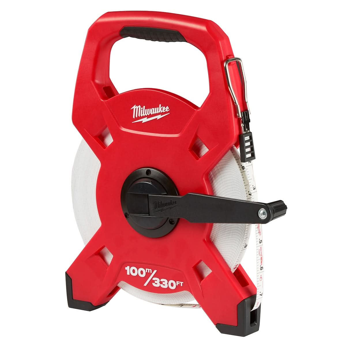 Milwaukee 48-22-5310 Fiberglass 100m/330ft Open Reel Long Tape Measure