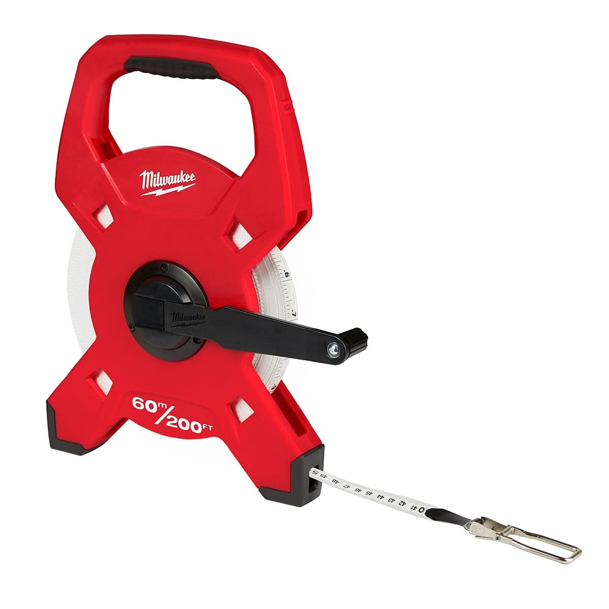 Milwaukee 48-22-5360 Fiberglass 60m/200ft Open Reel Long Tape Measure
