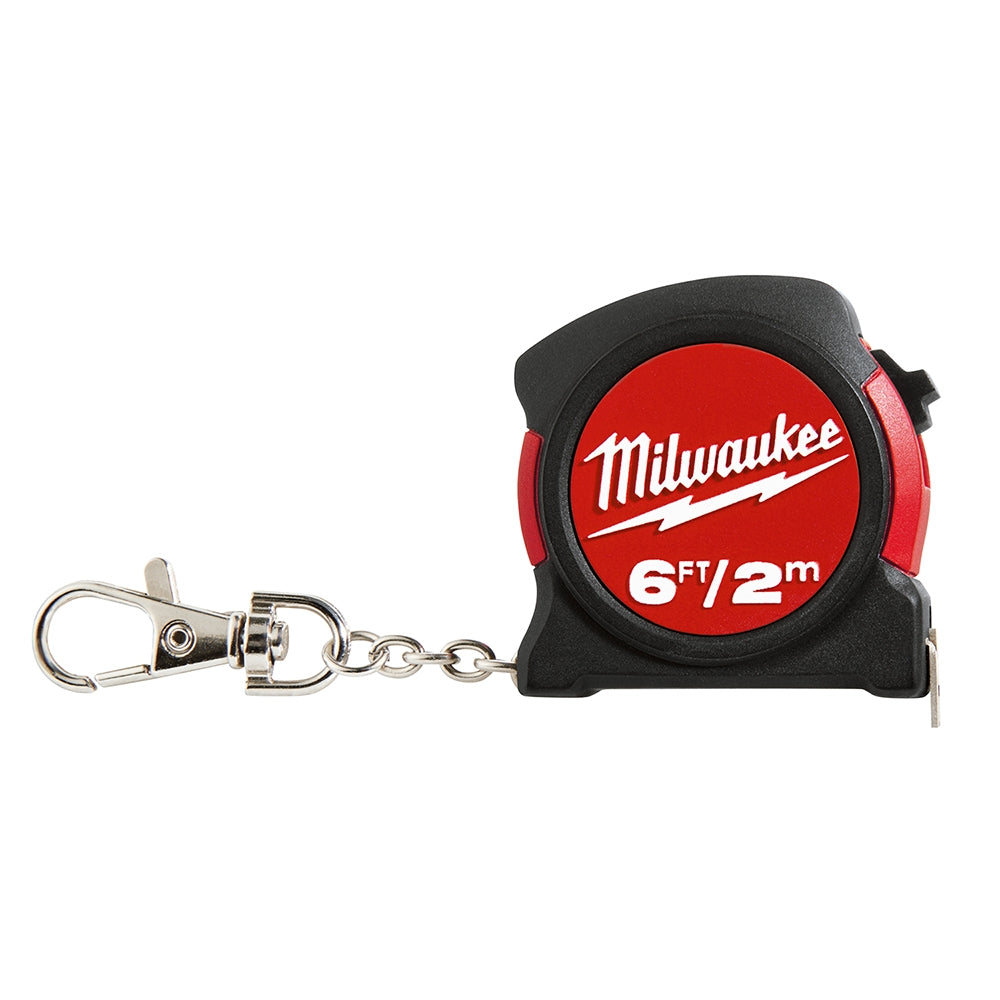 Milwaukee 48-22-5506 6ft / 2m Keychain Tape Measure