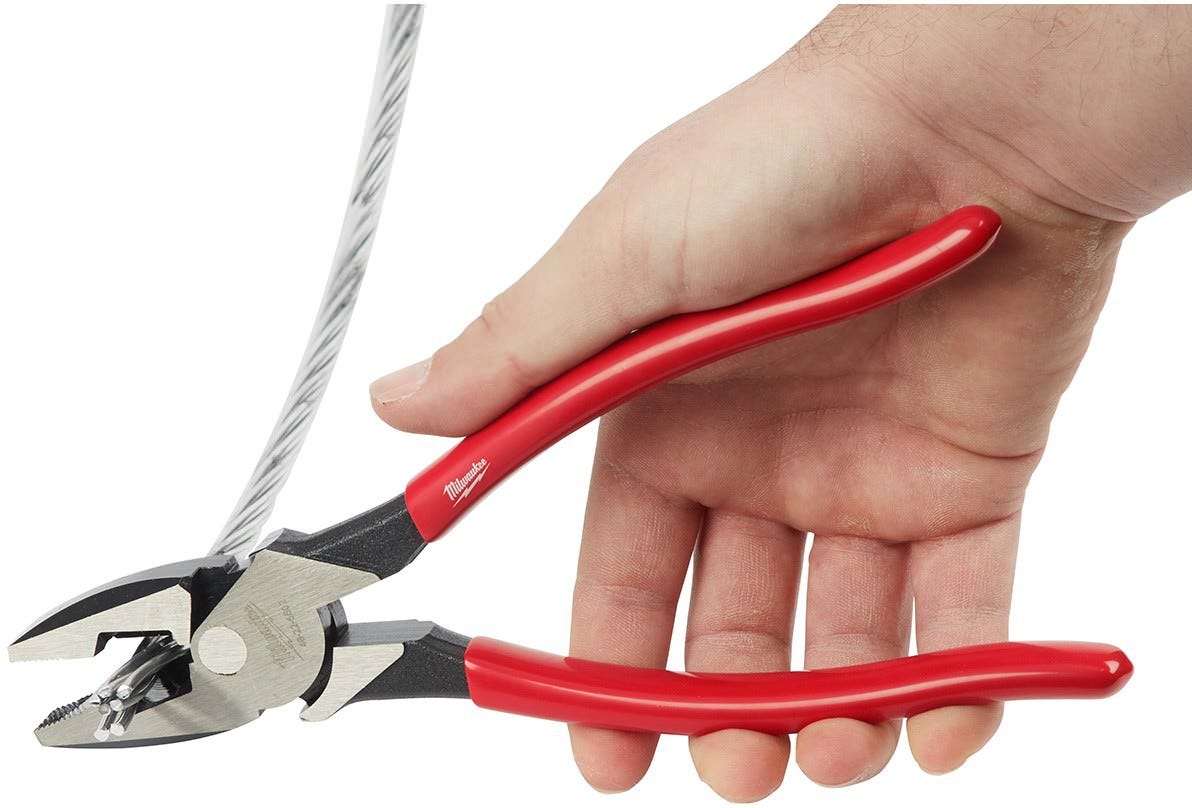 Milwaukee 48-22-6502 High Leverage Linesman's-Dipped