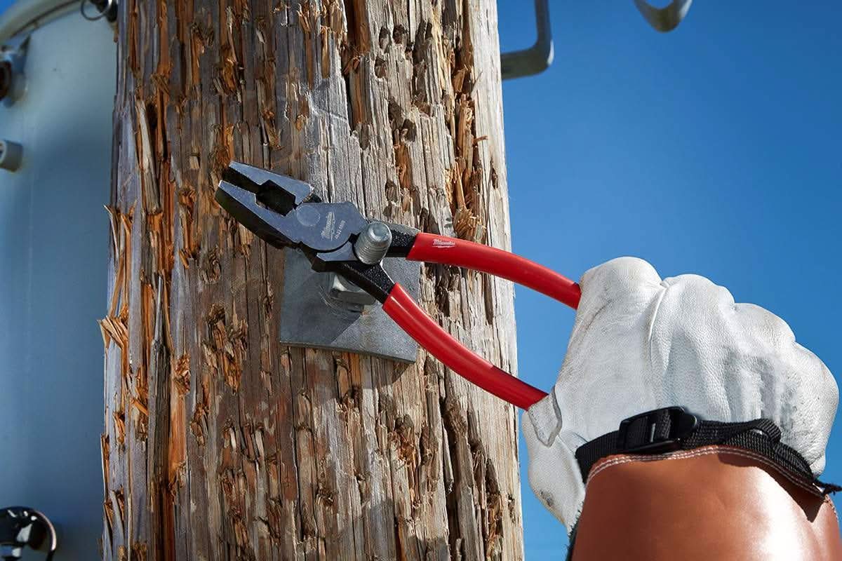 Milwaukee 48-22-6503 High Leverage Linesman's-Thread Gripping