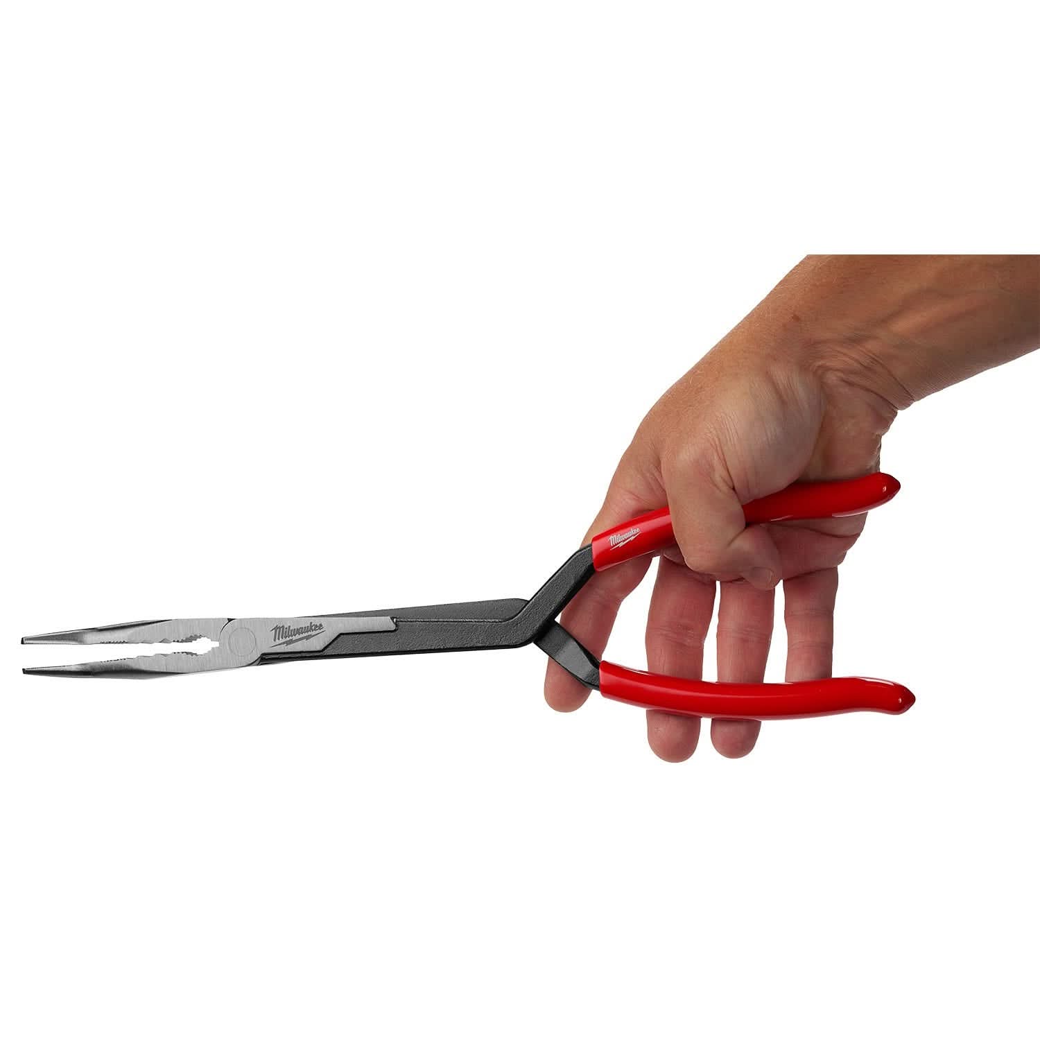 Milwaukee 48-22-6541 13" Long Reach Pliers - 45&deg; Nose