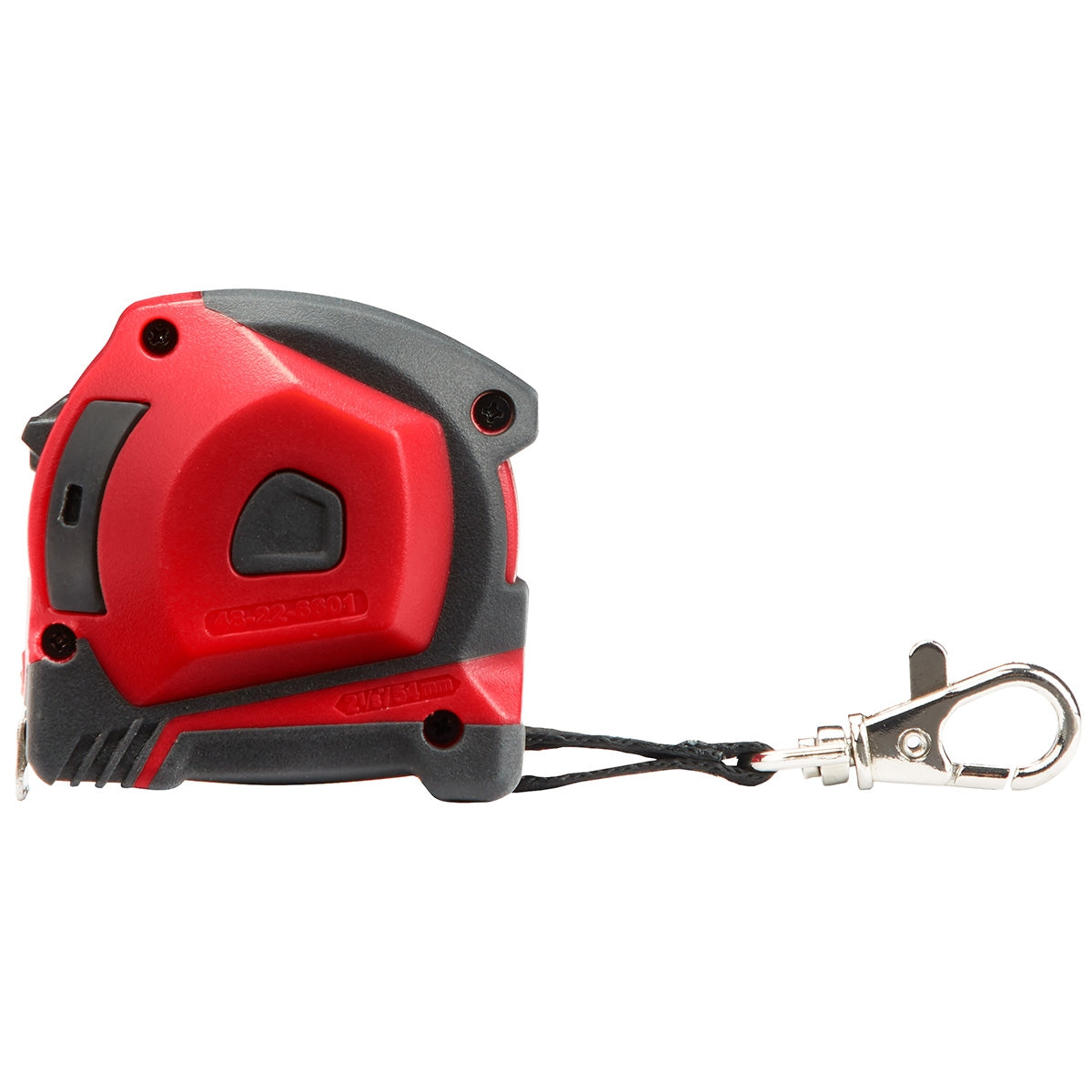 Milwaukee 48-22-6601 Milwaukee 10ft / 3m Keychain Tape Measure with LED
