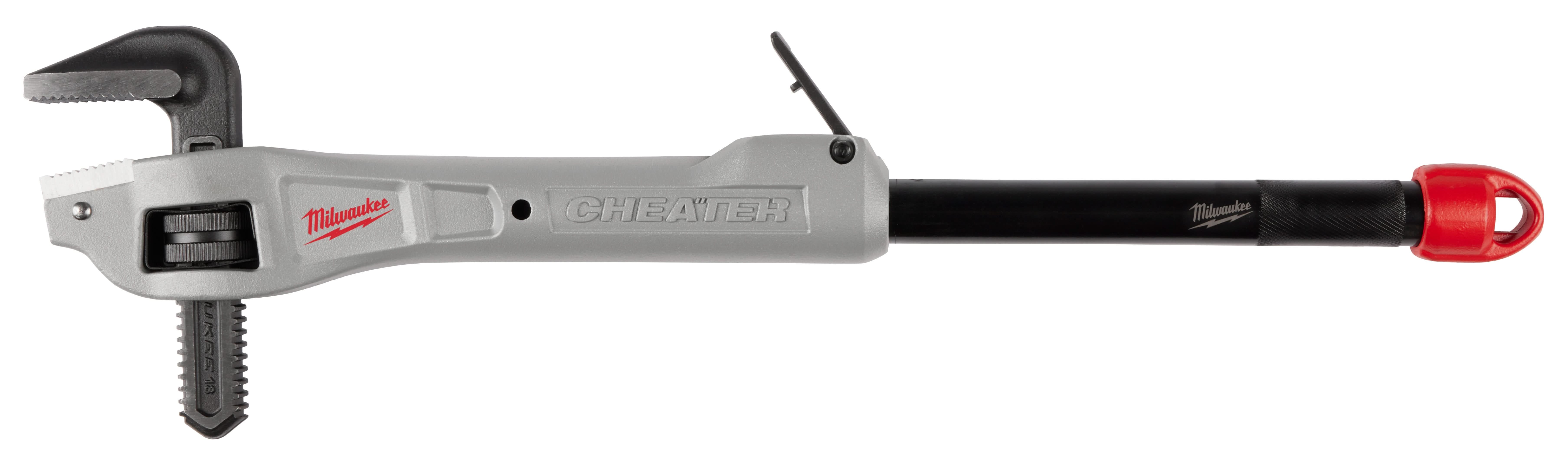 Milwaukee 48-22-7322 CHEATER Aluminum Offset Adaptable Pipe Wrench
