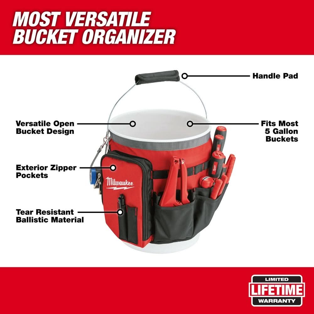 Milwaukee 48-22-8175 Bucket Organizer bag – Tool Nut