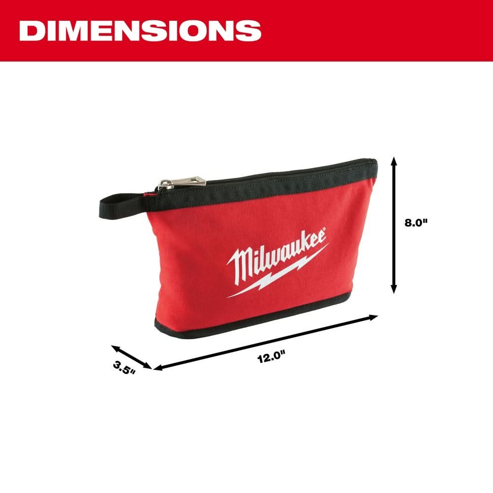 Milwaukee 48-22-8180 Zipper Pouch – Tool Nut
