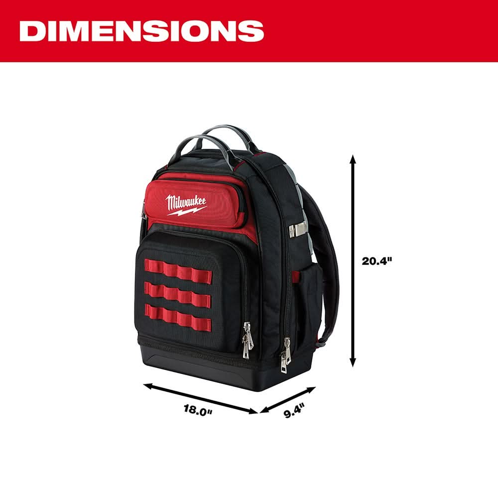 Milwaukee 48-22-8201 Ultimate Jobsite Backpack – Tool Nut