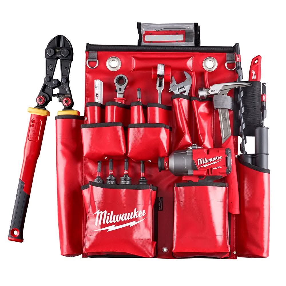 Milwaukee 48-22-8291 Lineman's Compact Aerial Tool Apron