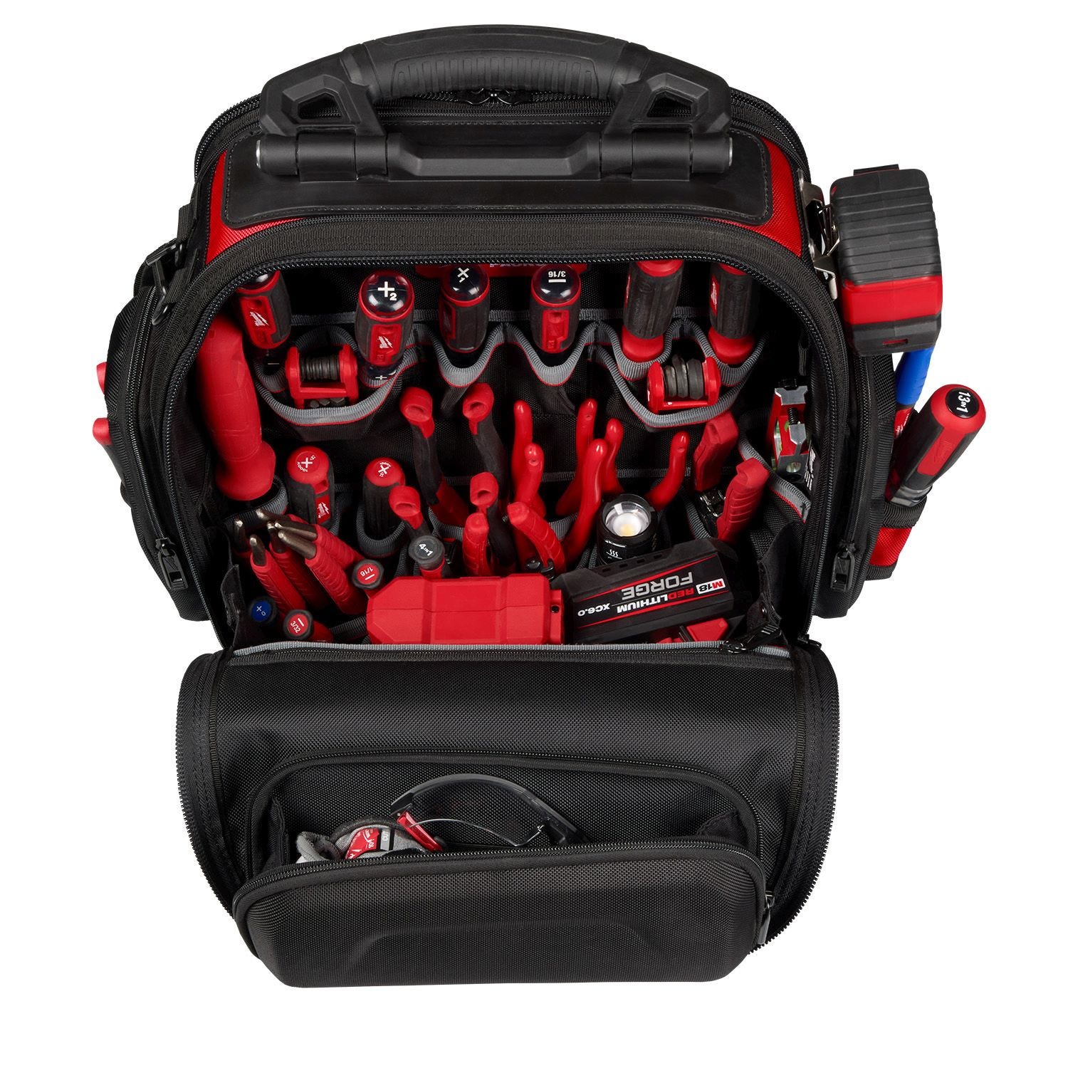 Milwaukee PACKOUT Structured Backpack with PACKOUT Tool Box Kit