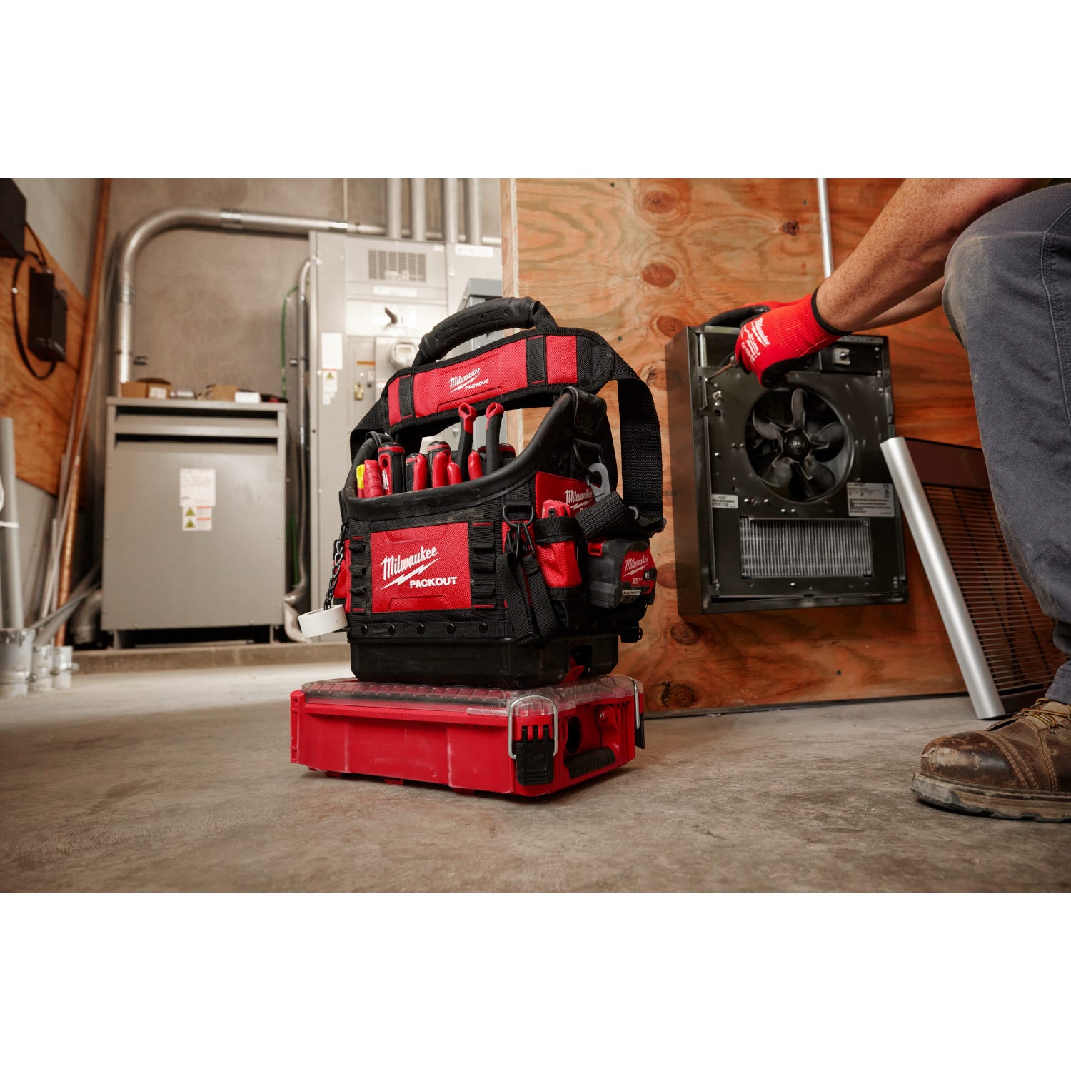 Milwaukee 48-22-8311 PACKOUT 10" Structured Tote