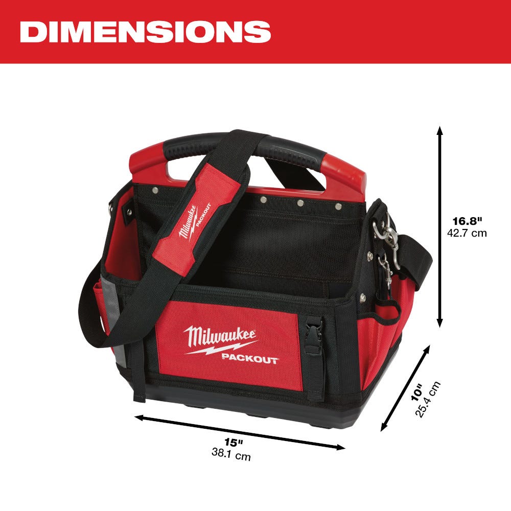 Milwaukee 48-22-8315 15" PACKOUT Tote