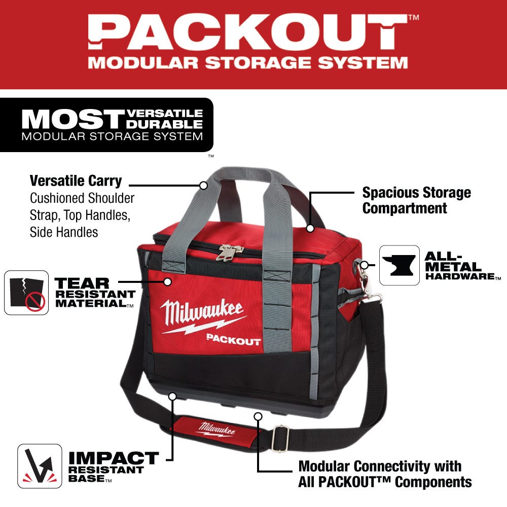 Milwaukee 48-22-8321 15" PACKOUT Tool Bag