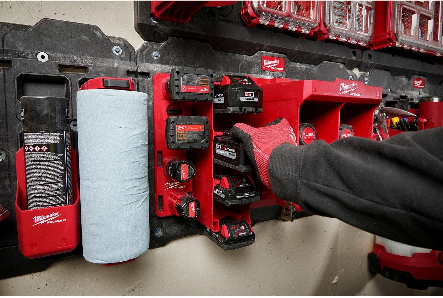 Milwaukee 48-22-8339 PACKOUT M18 Battery Rack