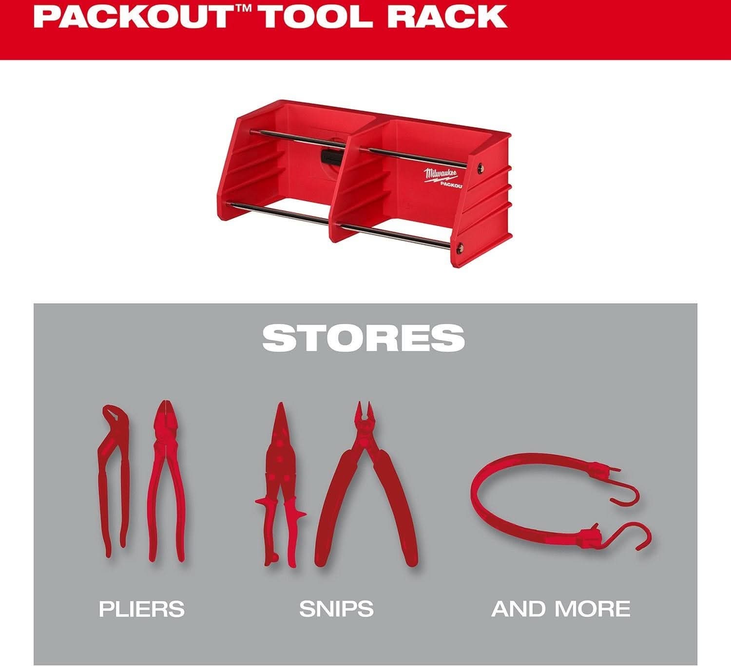 Milwaukee 48-22-8340 PACKOUT Tool Rack