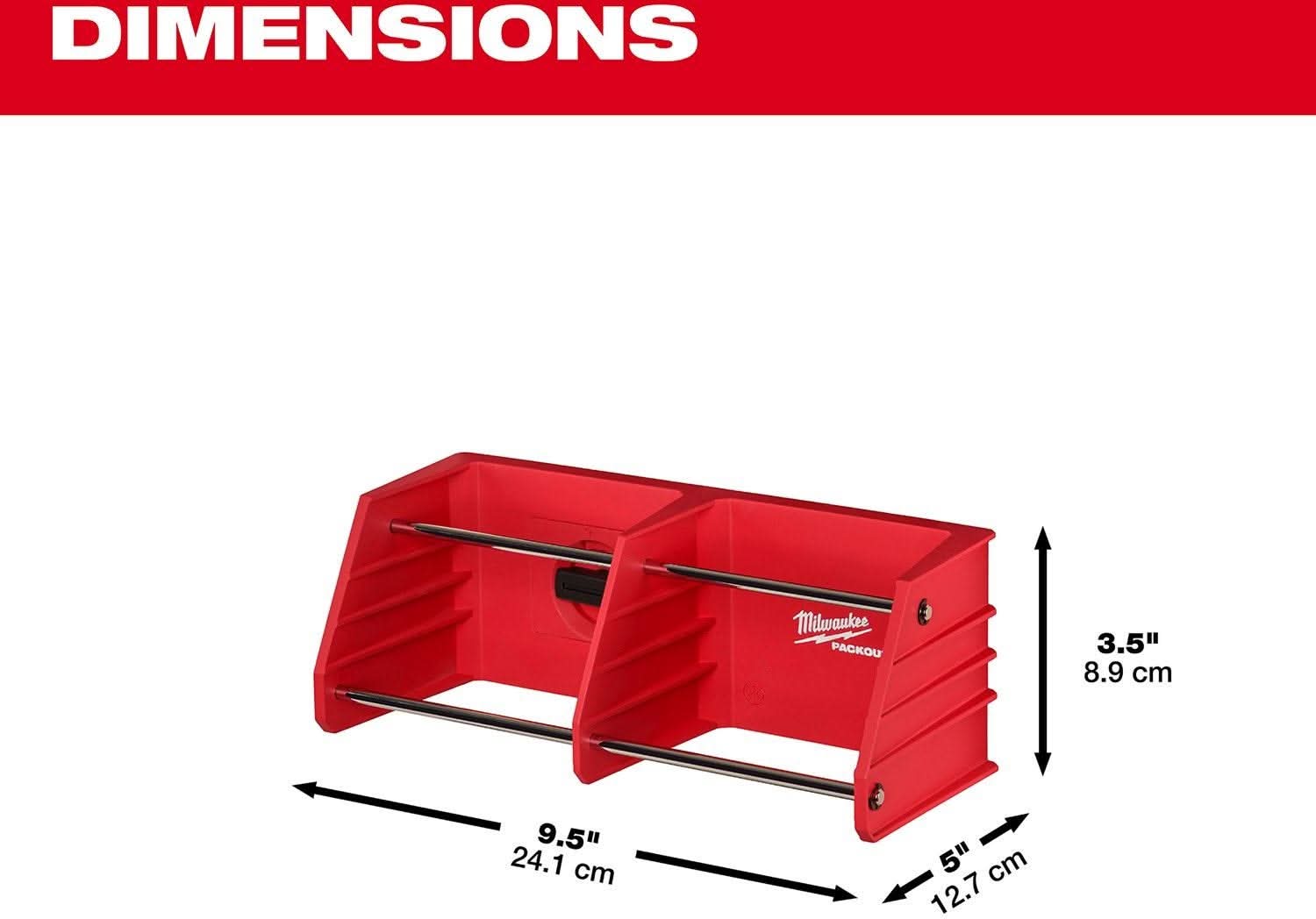 Milwaukee 48-22-8340 PACKOUT Tool Rack
