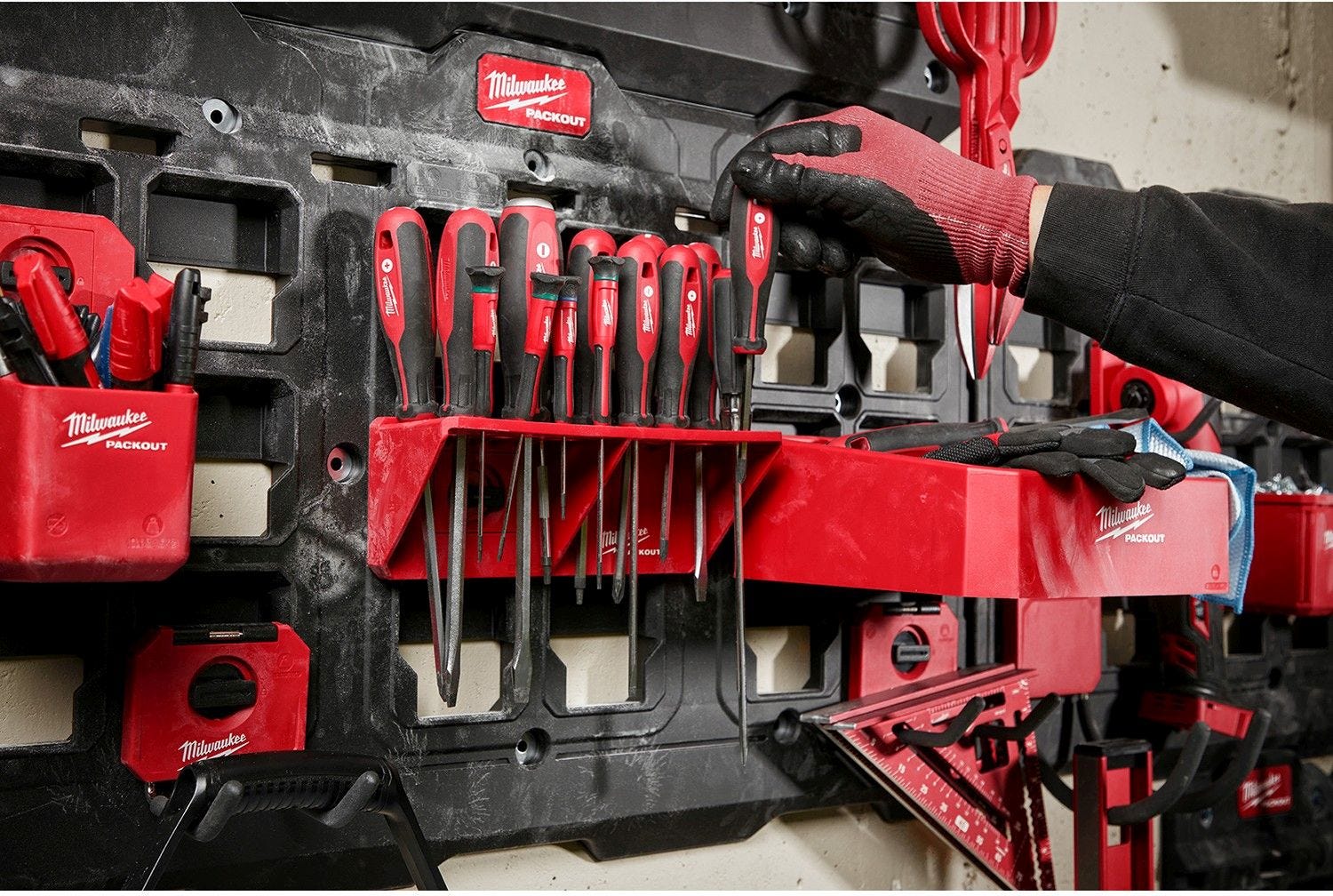 Milwaukee 48-22-8341 PACKOUT Screwdriver Tool Rack