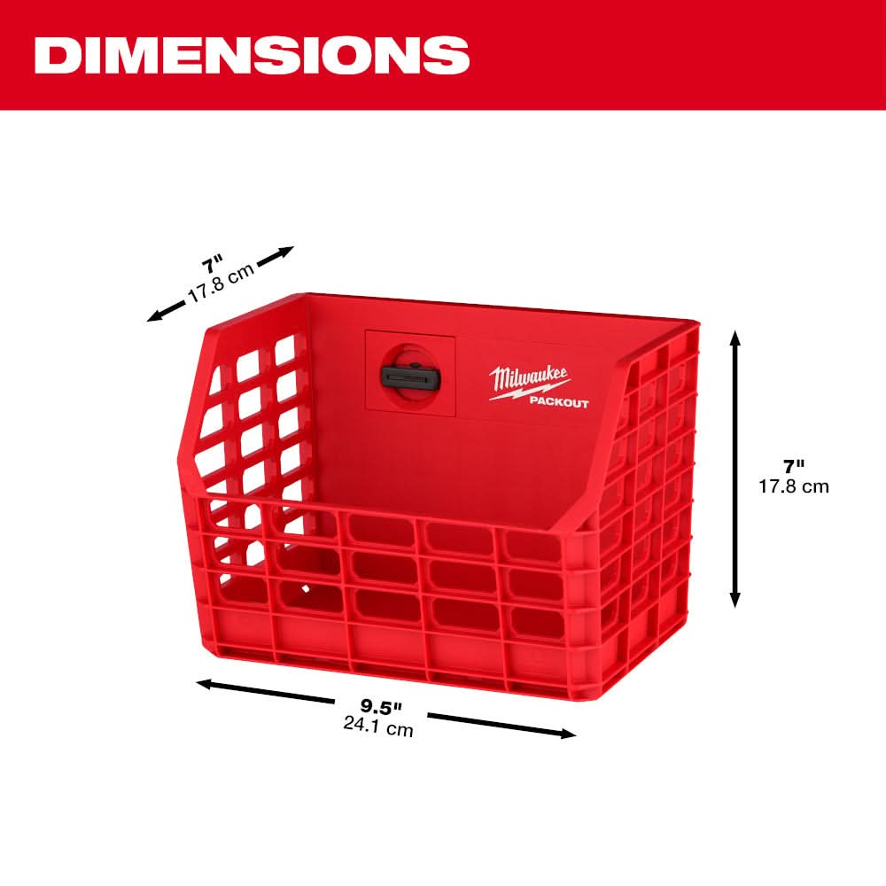 Milwaukee 48-22-8342 PACKOUT Compact Wall Basket (PROMO)