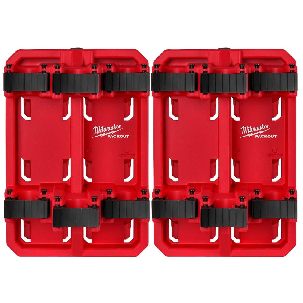 Milwaukee PACKOUT Long Handle Tool Rack, 2-Pack