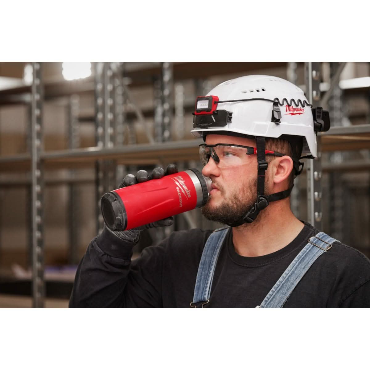 Milwaukee 48-22-8382R PACKOUT 18oz Insulated Bottle with Chug Lid