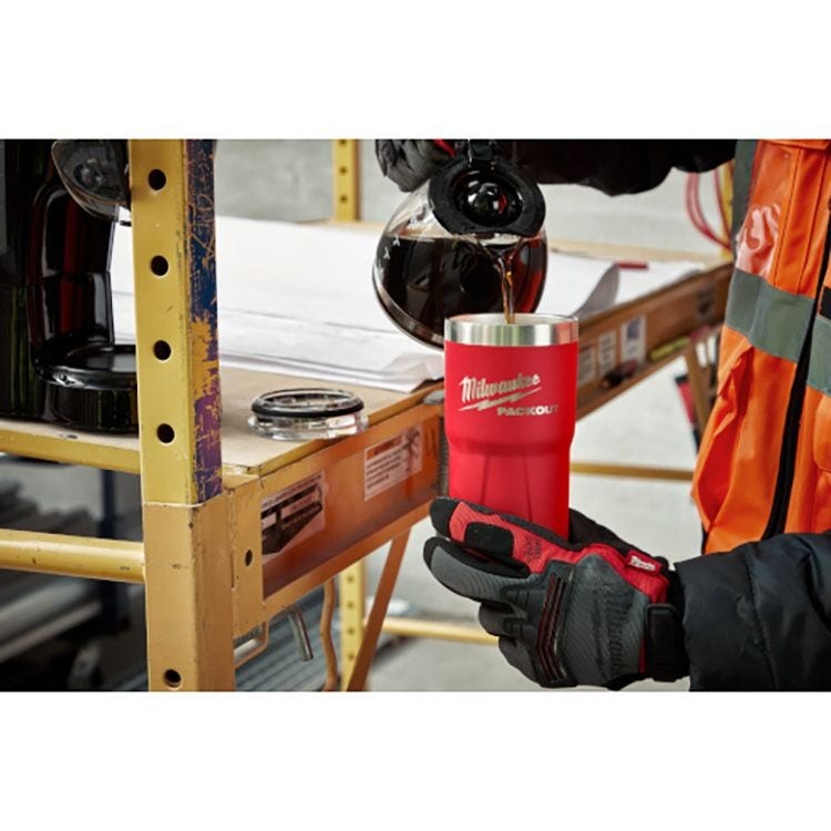 Milwaukee 48-22-8392RX PACKOUT Red 20-Oz. Tumbler (PROMO)