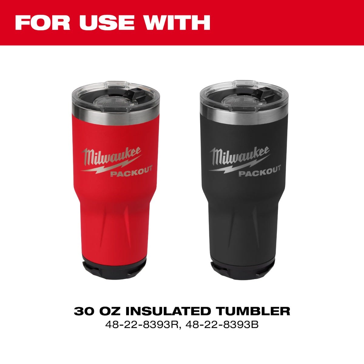 Milwaukee 48-22-8393L PACKOUT 30oz Tumbler Lid