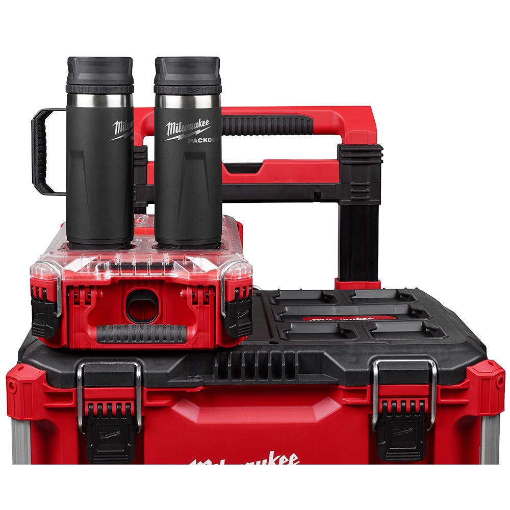 Milwaukee 48-22-8395B PACKOUT 18oz Insulated Bottle with Sip Lid