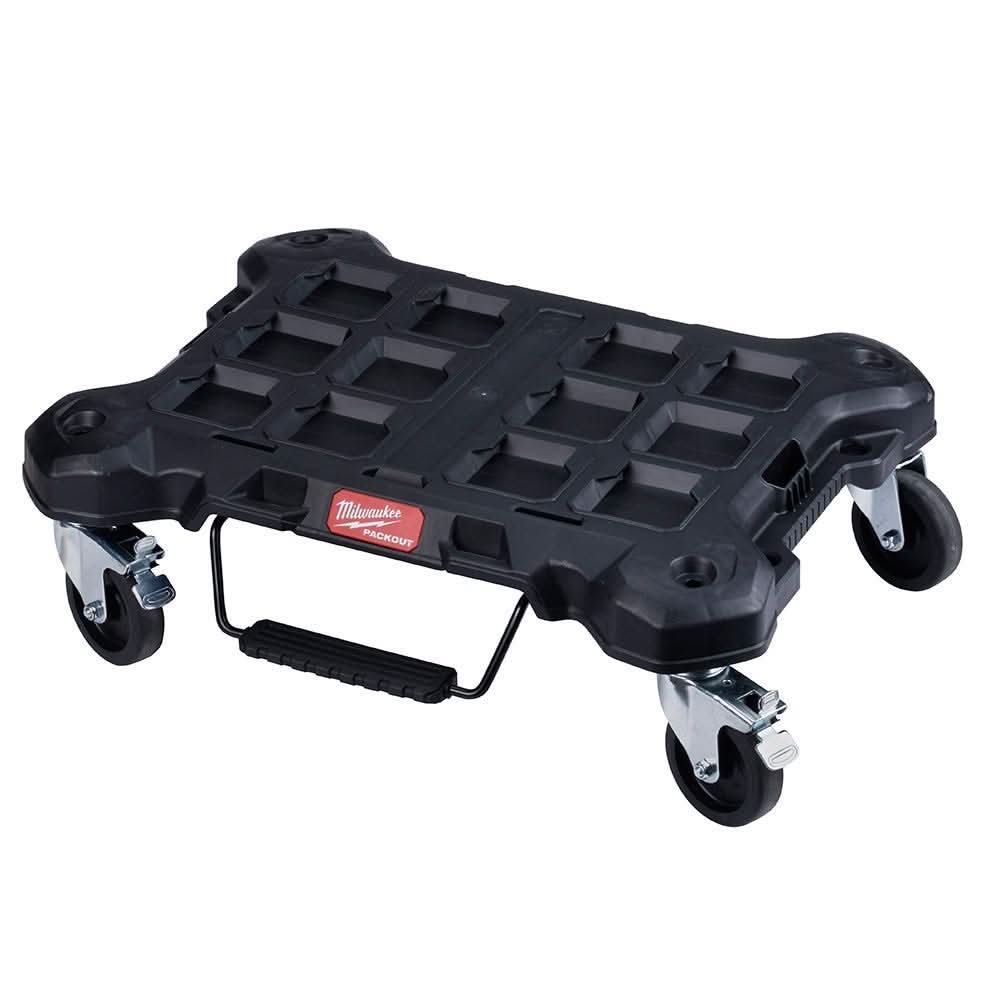 Milwaukee PACKOUT Tool Box Stack with PACKOUT Dolly Cart