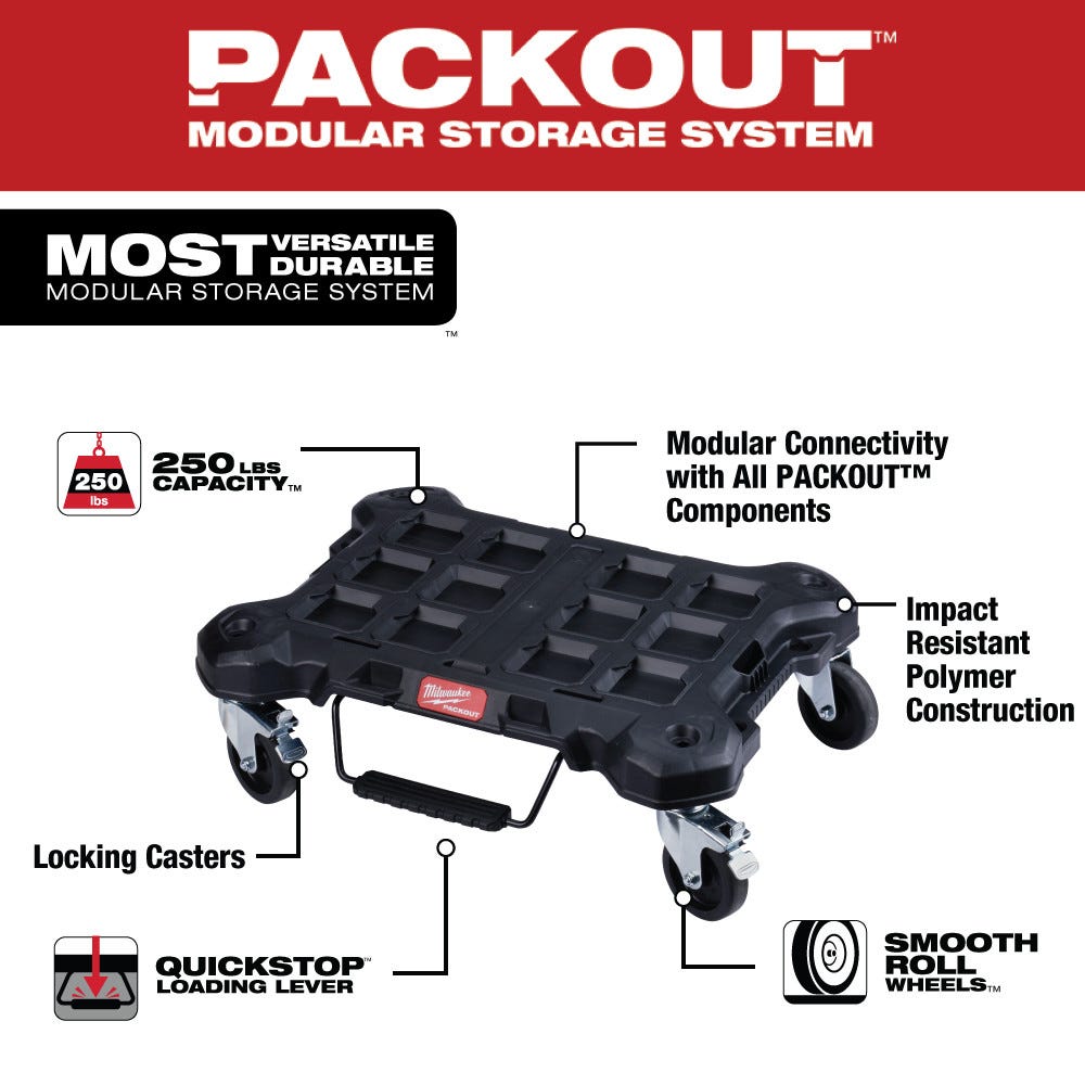 Milwaukee 48-22-8410 PACKOUT Dolly Cart