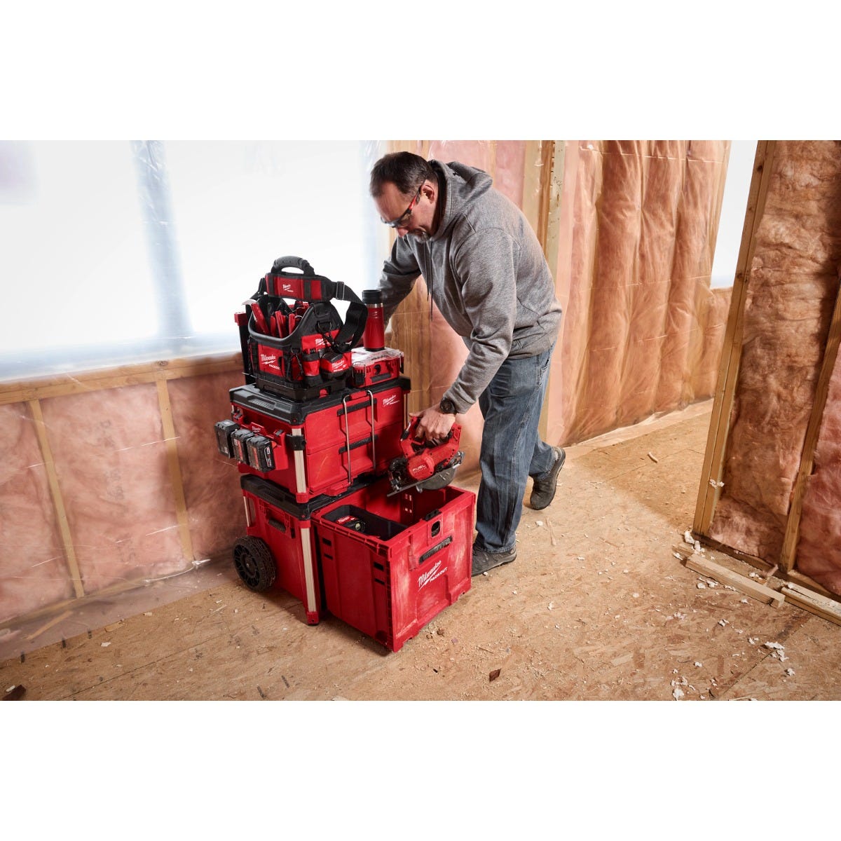 Milwaukee 48-22-8420 PACKOUT Rolling Drawer Tool Box