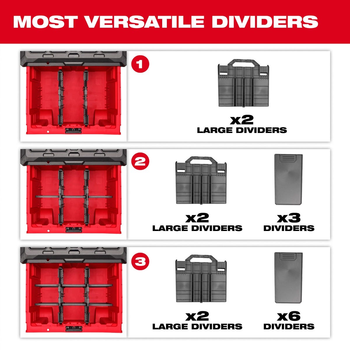 Milwaukee 48-22-8420 PACKOUT Rolling Drawer Tool Box