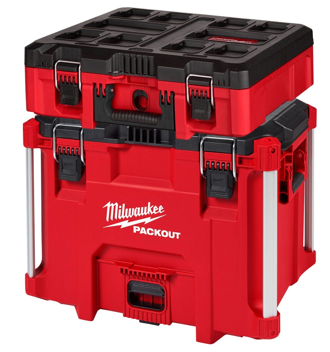 Milwaukee PACKOUT XL Tool Box and PACKOUT Tool Case with Insert Discount Pack