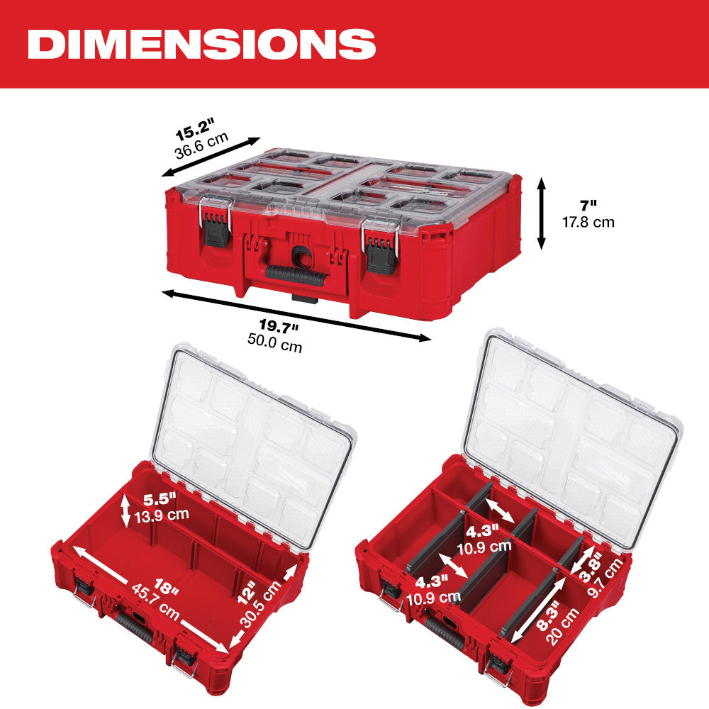 Milwaukee PROMO 48-22-8432 PACKOUT Deep Organizer (PROMO)