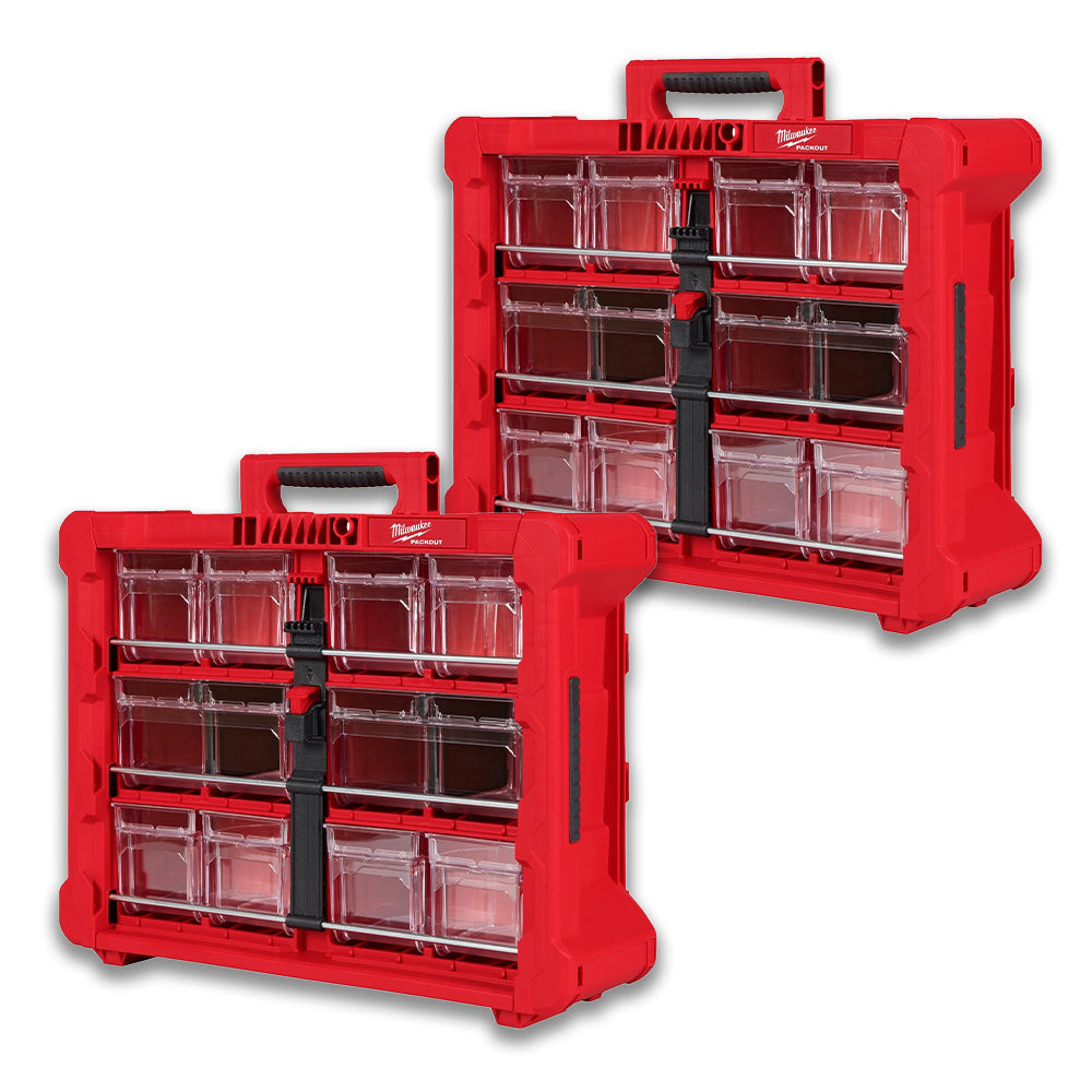 Milwaukee 48-22-8433 PACKOUT Tilt Bin Organizer 2-Pack