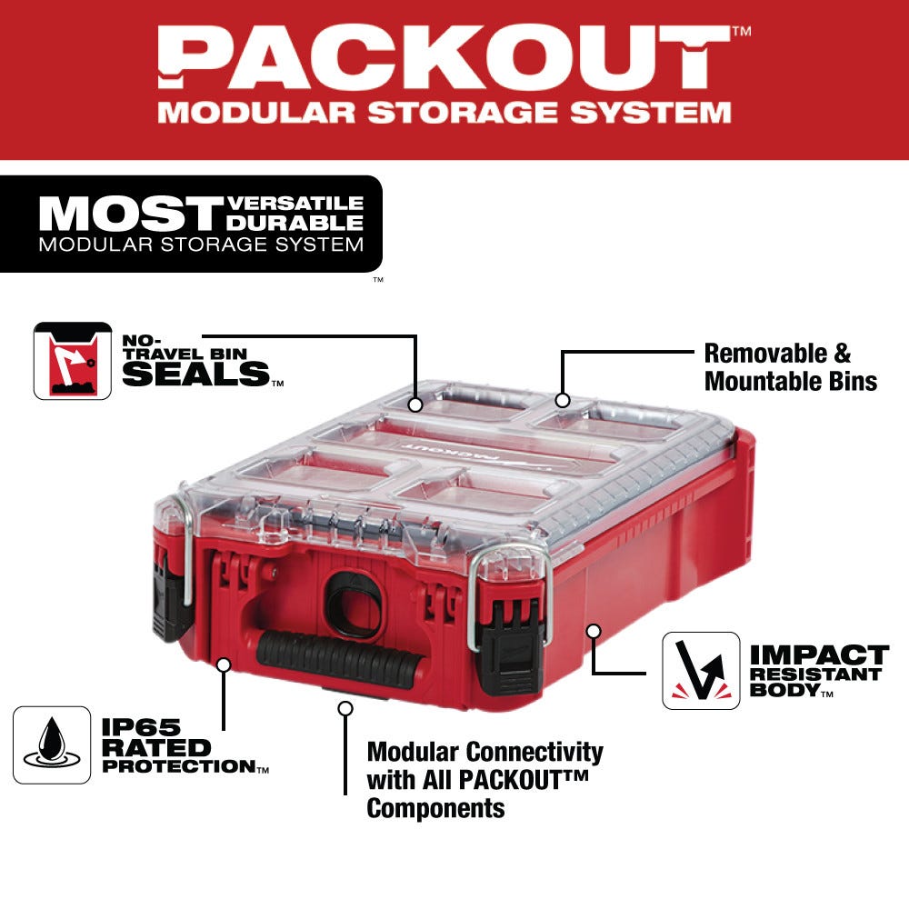 Milwaukee 48-22-8435 PACKOUT Compact Organizer