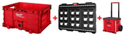 Milwaukee 48-22-8440 PACKOUT Crate + 48-22-8497 PACKOUT Large Wall Plate + 48-22-8420 PACKOUT Rolling Drawer Tool Box