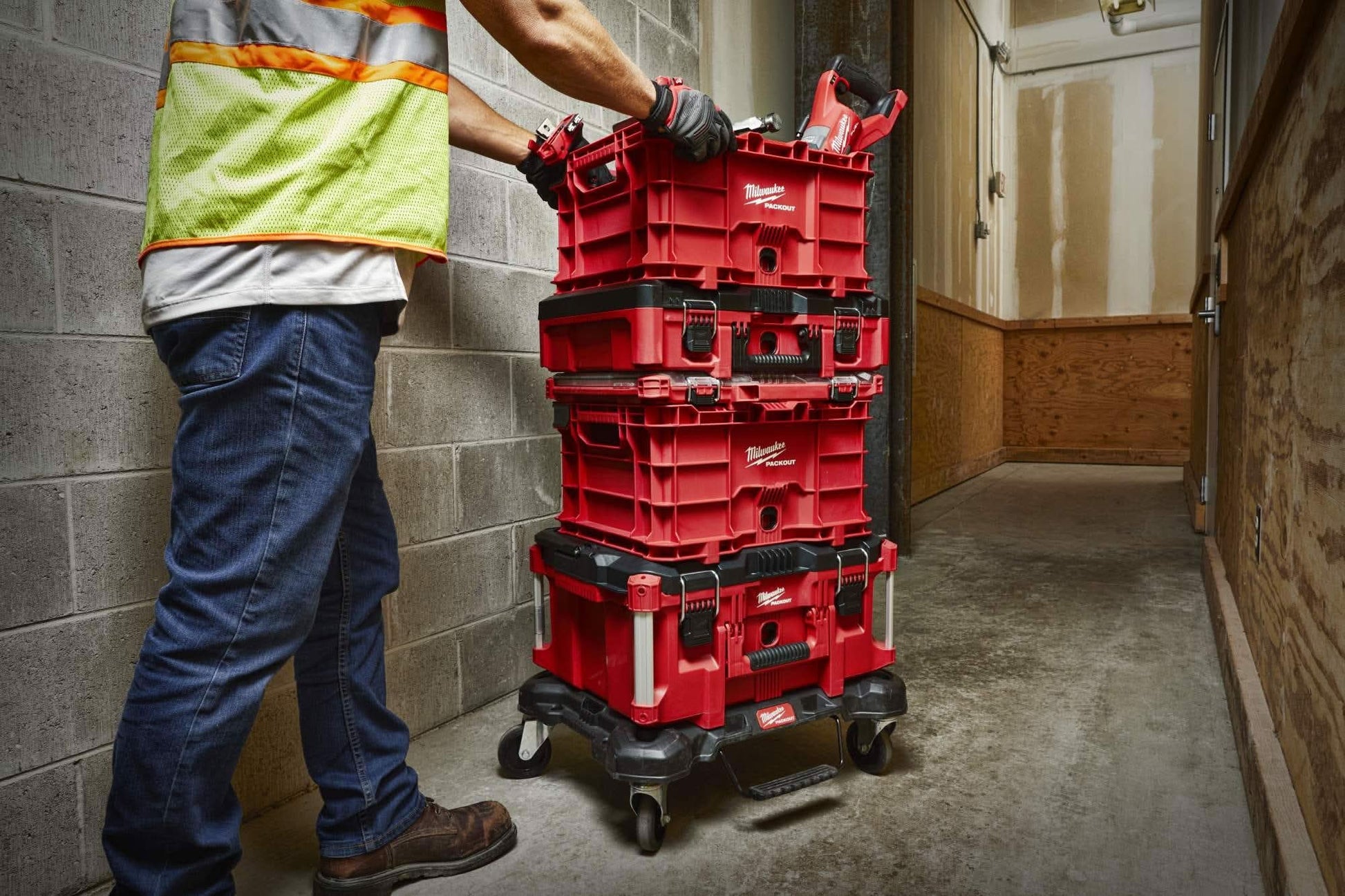 Milwaukee 48-22-8440 PACKOUT Crate with Divider