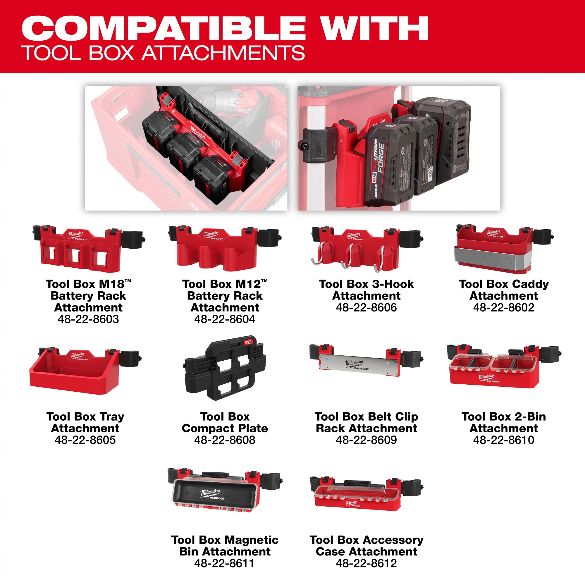 Milwaukee PACKOUT Single Drawer Tool Box (48-22-8441)